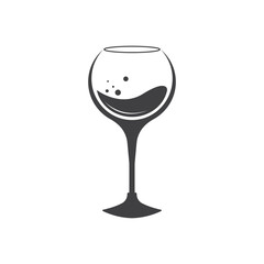 Glass wine icon