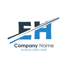 initial monogram logo with letter style design