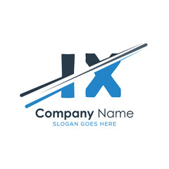 initial monogram logo with letter style design