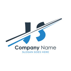 initial monogram logo with letter style design