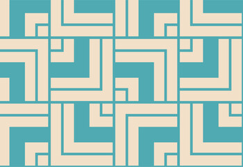 Vector seamless pattern. Modern stylish texture. Repeating geometric tiles from striped elements