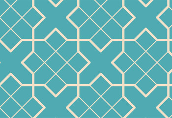 Seamless geometric pattern in arabian style. Vector illustration
