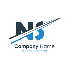 initial monogram logo with letter style design