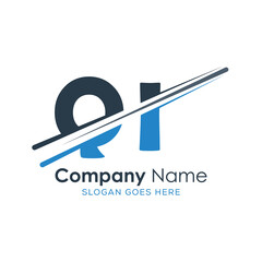 initial monogram logo with letter style design