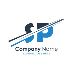 initial monogram logo with letter style design