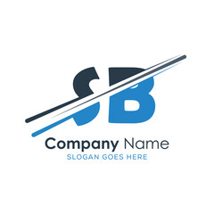 initial monogram logo with letter style design