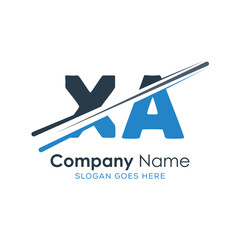 initial monogram logo with letter style design