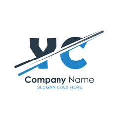 initial monogram logo with letter style design