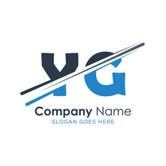 initial monogram logo with letter style design