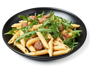 Pasta with Sausage and Greens