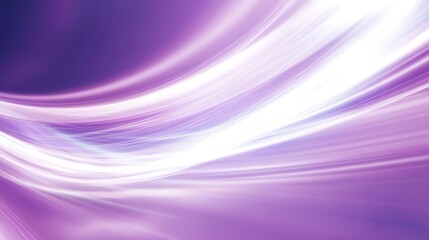 Naklejka premium Abstract Graphic Design Banner Template with White Blur Geometric Light on Purple Background and Line Network Data