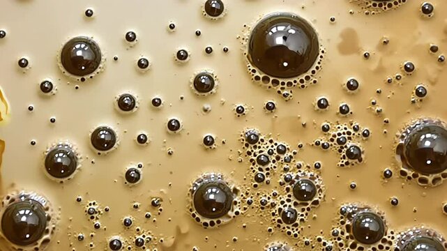 Coffee Texture &ndash; Morning Mood and Detail Concept
