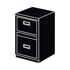 Cabinet icon for organizing school records or classroom resources