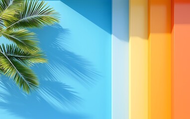 Colorful Wall Tropical Shade