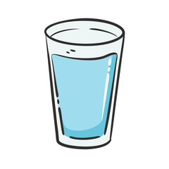 glass of milk icon, glass of milk vector illustration-simple illustration of glass of milk, perfect for glass of milk logos and icons