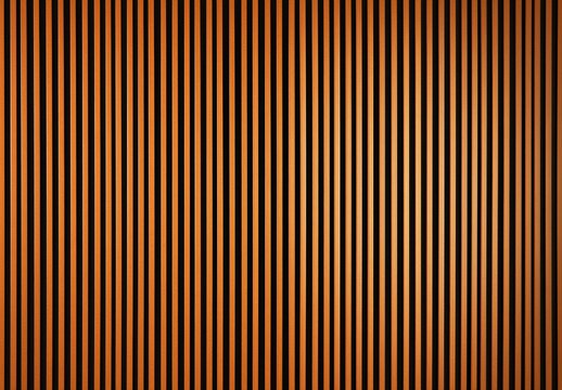 Sleek vertical striped wooden panels enhancing modern decor.