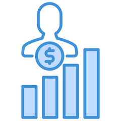 Obraz premium Profit Icon