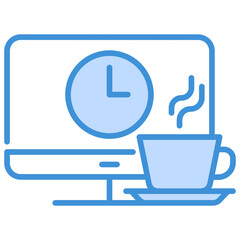 Obraz premium Coffee Break Icon