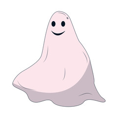 Scary Halloween Element in Cartoon Design. Vector Illustration