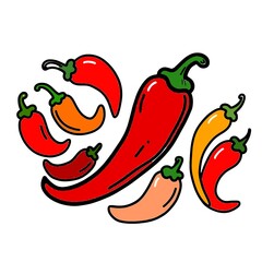 red hot chili peppers. Red chili pepper. seamless pattern with peppers. chili pattern Background. vintage pepper background. pepper pattern background. chili doodle pattern background. hot chili 