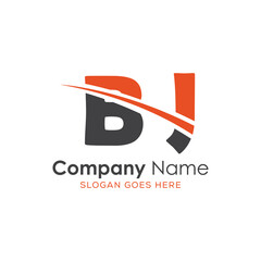 initial monogram logo with letter style design