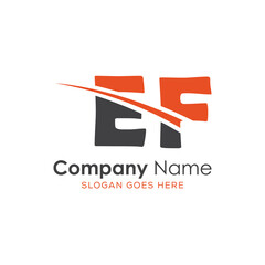 initial monogram logo with letter style design