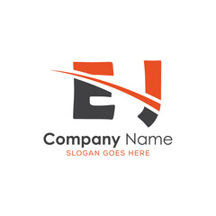 initial monogram logo with letter style design