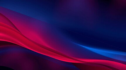Fototapeta premium Elegant Abstract Flowing Gradient Texture in Blue and Purple Tones, Ideal for Backgrounds, Presentations or Design Projects