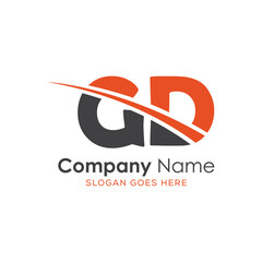 initial monogram logo with letter style design