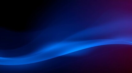 Fototapeta premium Elegant Abstract Flowing Gradient Texture in Blue and Purple Tones, Ideal for Backgrounds, Presentations or Design Projects