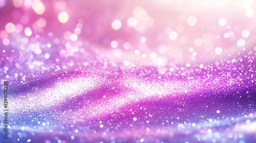 Poster a vibrant abstract background with shimmering colors and sparkling light effects, perfect for creati
