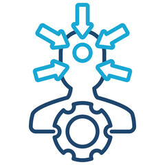 Obraz premium Concentration Icon