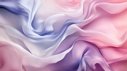 Obraz premium A captivating display of flowing, pastel-toned fabrics.