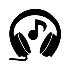 vector headphones icon