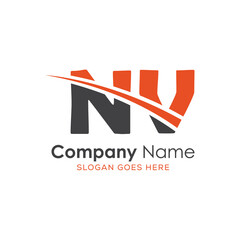 initial monogram logo with letter style design