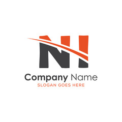 initial monogram logo with letter style design