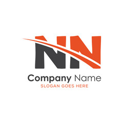 initial monogram logo with letter style design