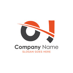 initial monogram logo with letter style design