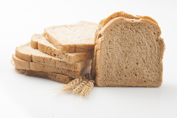 A staple bread made by mixing yeast into flour, kneading it, and baking it.