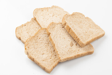 A staple bread made by mixing yeast into flour, kneading it, and baking it.