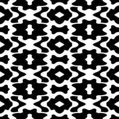 Abstract black and white pattern. For use in graphics. Minimalist illustration for printing on wall decorations