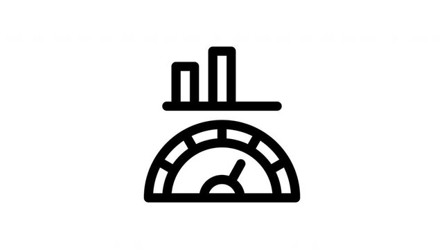 benchmark animated icon