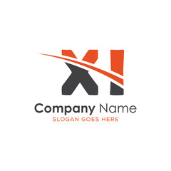 initial monogram logo with letter style design