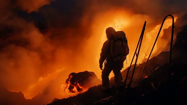 Venturing into the Fiery Depths of a Volcano An Epic and Dramatic Adventure Awaits That You Should Experience