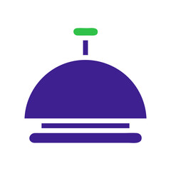 Restaurant Plate Ready to Serve Symbol Illustration