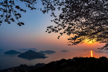 Obraz premium 紫雲出山の絶景