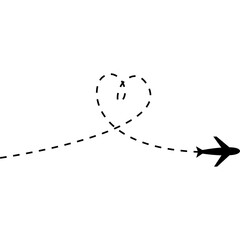 Airplane Line Vector