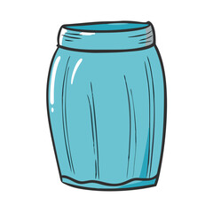 pencil skirt icon, pencil skirt vector illustration-simple illustration of pencil skirt, perfect for pencil skirt logos and icons