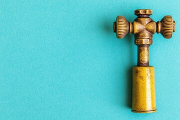 Antique brass burner