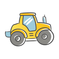 road roller icon, road roller vector illustration-simple illustration of road roller, perfect for road roller logos and icons